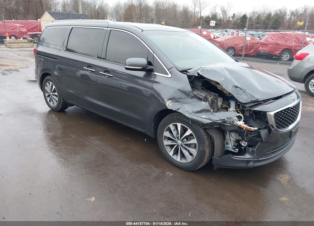 2018 KIA SEDONA SX VIN: KNDMC5C1XJ6348848