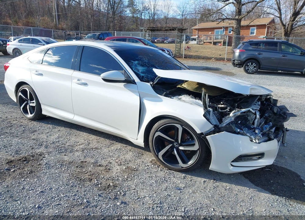 2018 HONDA ACCORD SPORT VIN: 1HGCV1F3XJA204744