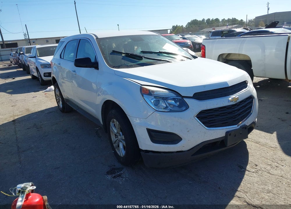 2016 CHEVROLET EQUINOX LS VIN: 2GNALBEK4G1167811
