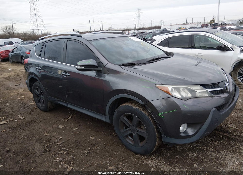 2013 TOYOTA RAV4 XLE VIN: 2T3RFREV3DW115613