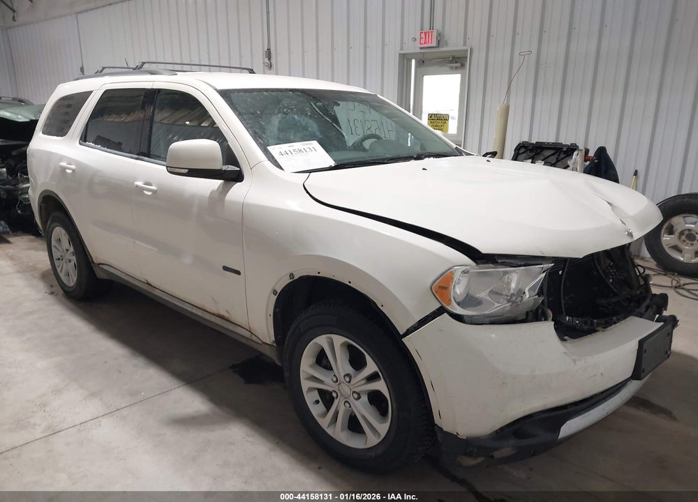 2012 DODGE DURANGO CREW VIN: 1C4RDJDG8CC308593