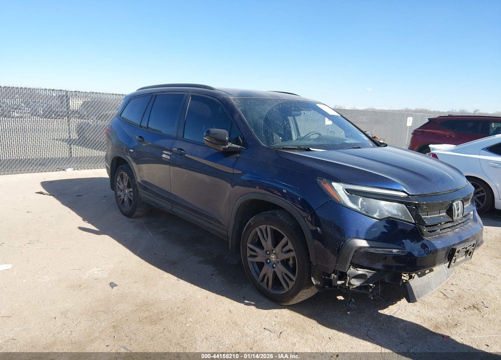 2022 HONDA PILOT 2WD SPORT VIN: 5FNYF5H34NB015106