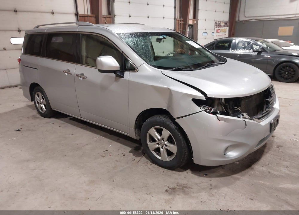 2017 NISSAN QUEST SV VIN: JN8AE2KP1H9169838