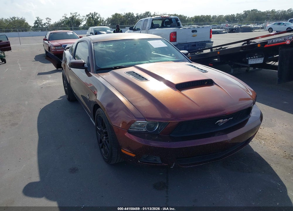 2012 FORD MUSTANG V6 PREMIUM VIN: 1ZVBP8AM9C5252774