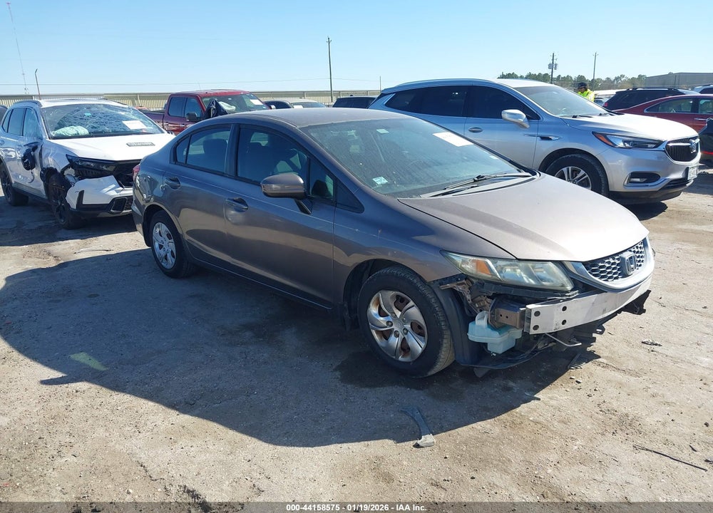 2014 HONDA CIVIC LX VIN: 19XFB2F52EE068799