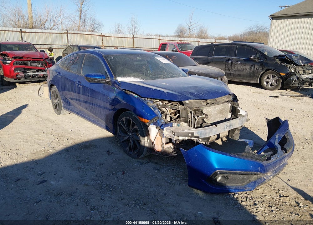 2019 HONDA CIVIC SPORT VIN: 2HGFC2F80KH548641