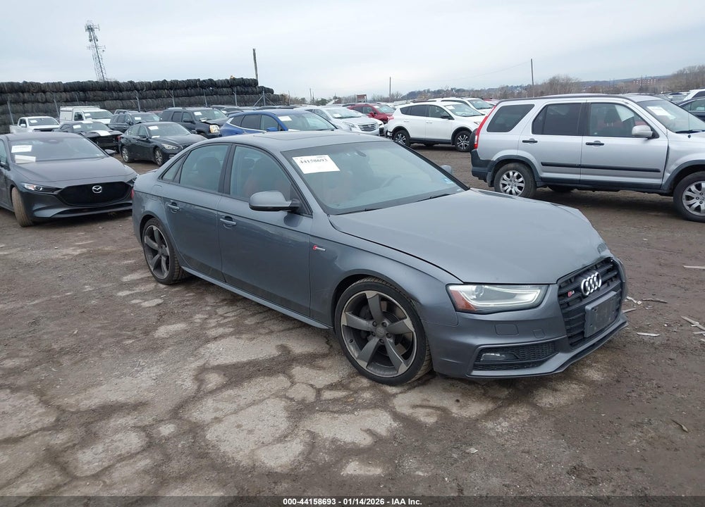2014 AUDI S4 3.0T PREMIUM PLUS VIN: WAUDGAFL6EA127208