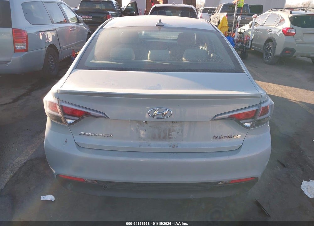 2016 HYUNDAI SONATA HYBRID SE VIN: KMHE24L17GA008558