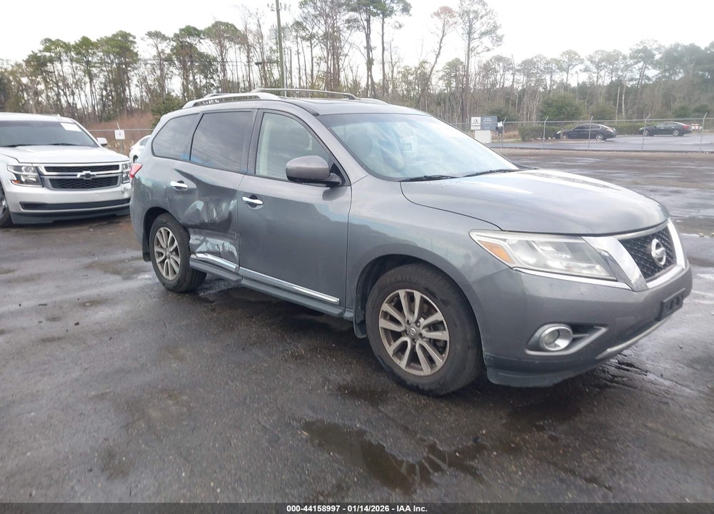 2015 NISSAN PATHFINDER SL VIN: 5N1AR2MM2FC639194