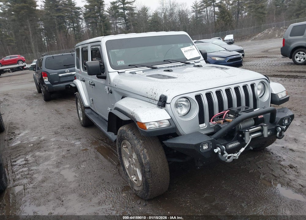 2022 JEEP WRANGLER UNLIMITED SAHARA 4X4 VIN: 1C4HJXEG6NW113227