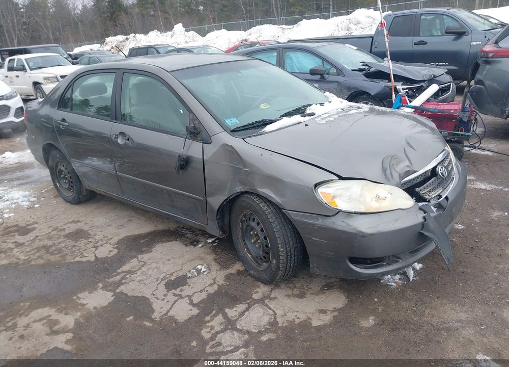 2008 TOYOTA COROLLA LE VIN: 2T1BR32E98C906593