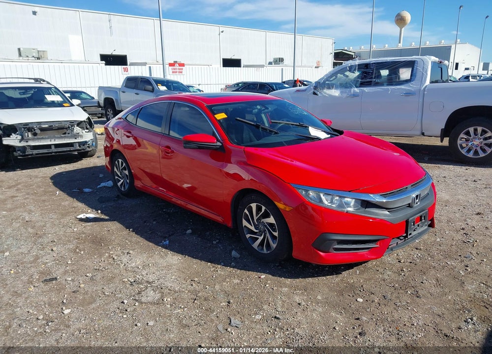 2018 HONDA CIVIC EX VIN: 2HGFC2F79JH527681