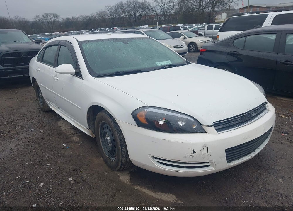 2011 CHEVROLET IMPALA POLICE VIN: 2G1WD5EM1B1274279
