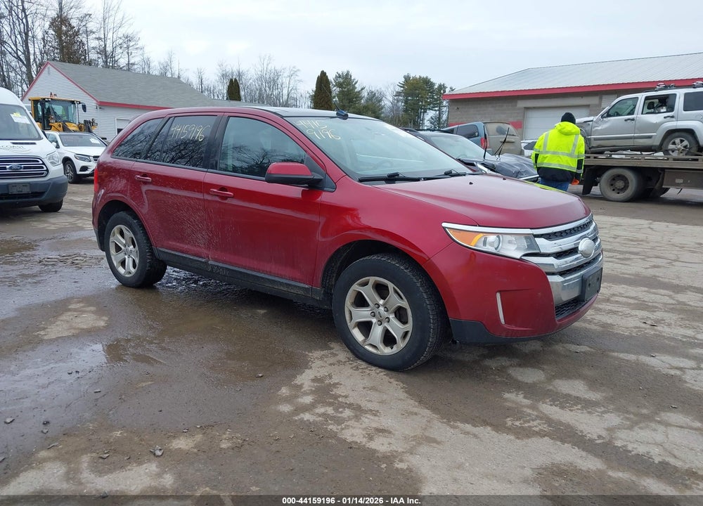 2013 FORD EDGE SEL VIN: 2FMDK4JC4DBE01515