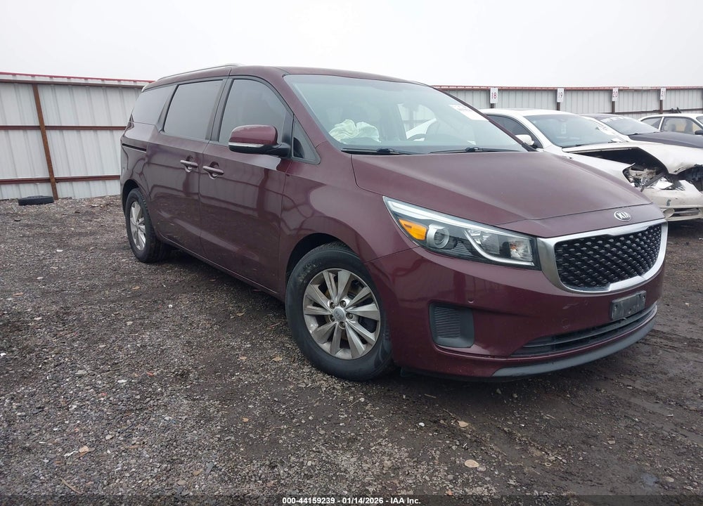 2017 KIA SEDONA LX VIN: KNDMB5C19H6247636