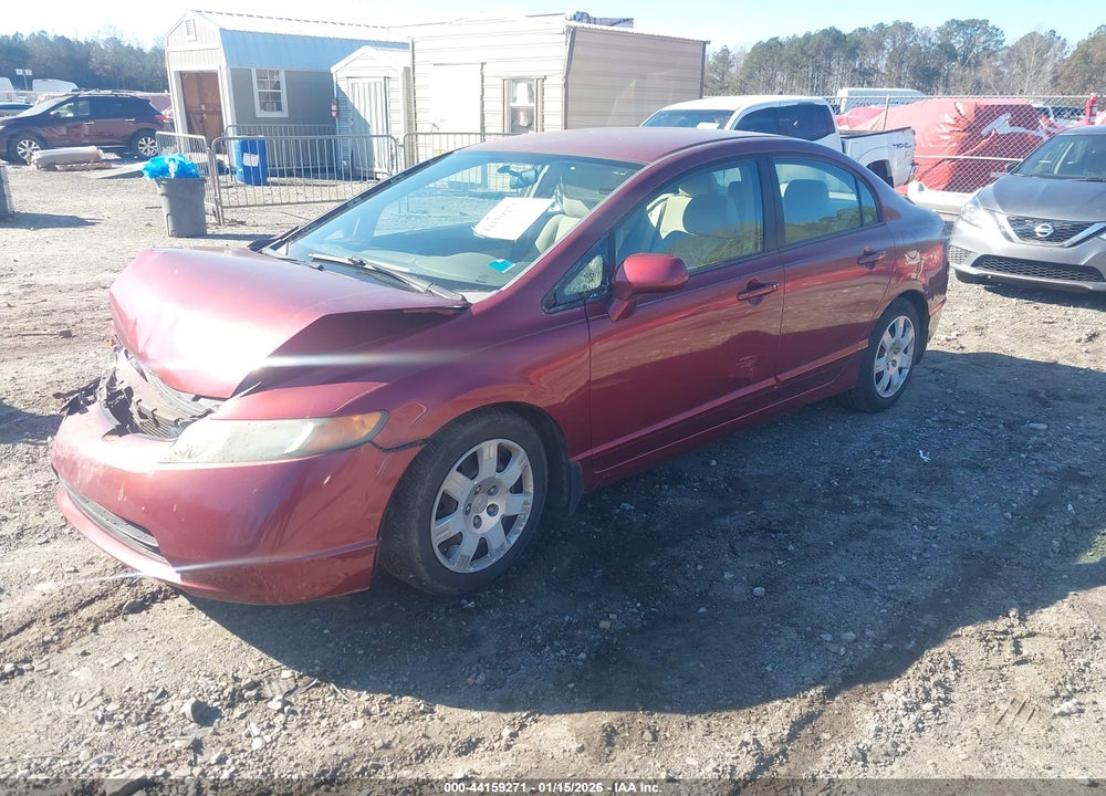 2008 HONDA CIVIC LX VIN: 1HGFA16528L051611