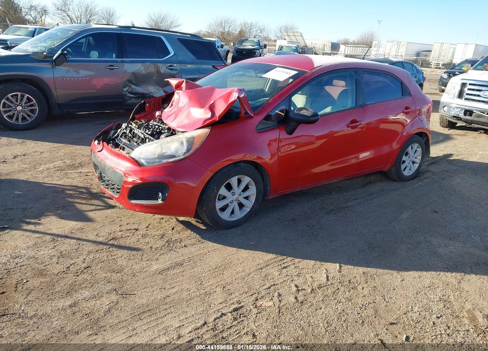 2013 KIA RIO EX VIN: KNADN5A37D6235956