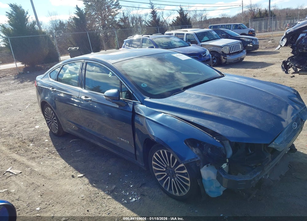 2018 FORD FUSION HYBRID SE VIN: 3FA6P0LU9JR148868