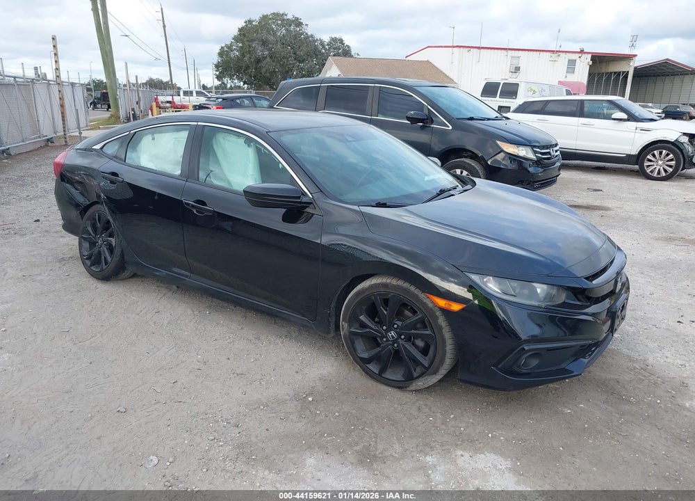 2020 HONDA CIVIC SPORT VIN: 2HGFC2F81LH593069