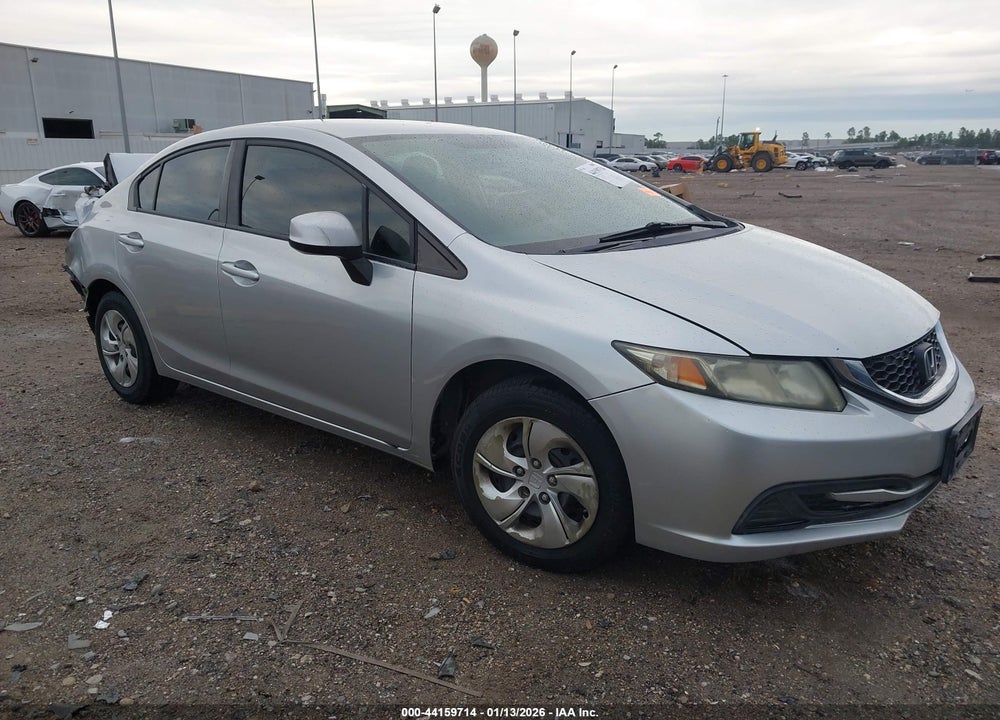 2013 HONDA CIVIC LX VIN: 2HGFB2F52DH300127