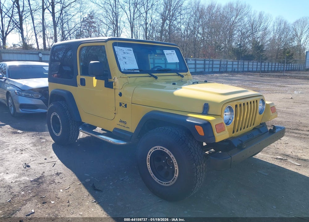 2006 JEEP WRANGLER X VIN: 1J4FA39S96P713907