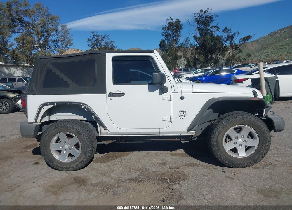 2012 JEEP WRANGLER SPORT VIN: 1C4AJWAG8CL107655