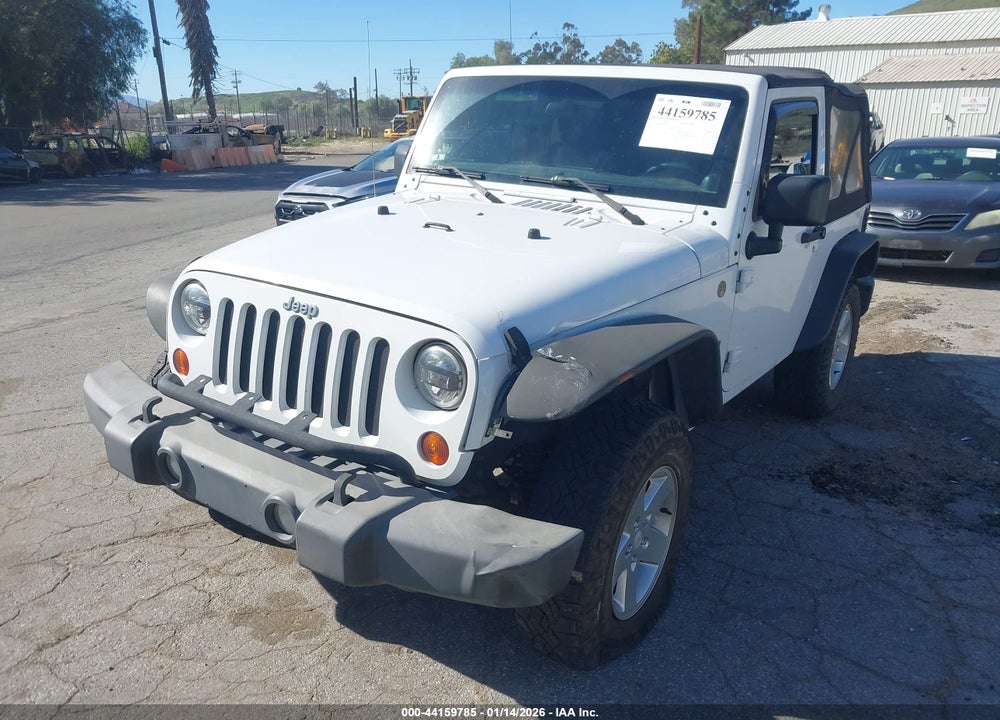 2012 JEEP WRANGLER SPORT VIN: 1C4AJWAG8CL107655