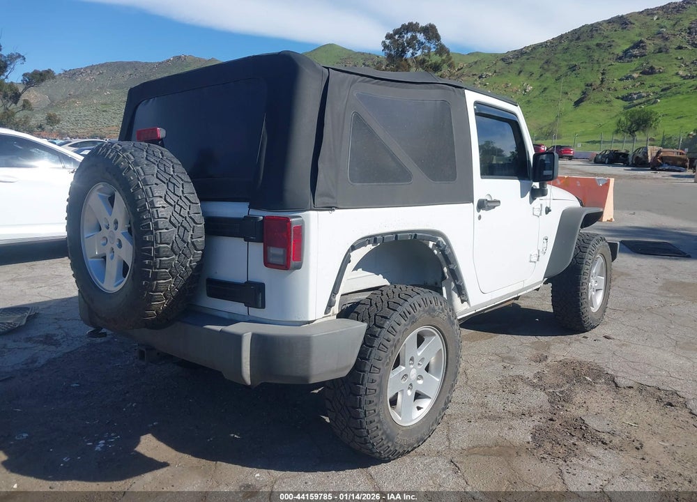 2012 JEEP WRANGLER SPORT VIN: 1C4AJWAG8CL107655