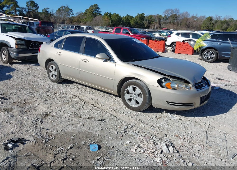 2008 CHEVROLET IMPALA LT VIN: 2G1WT58K489181800