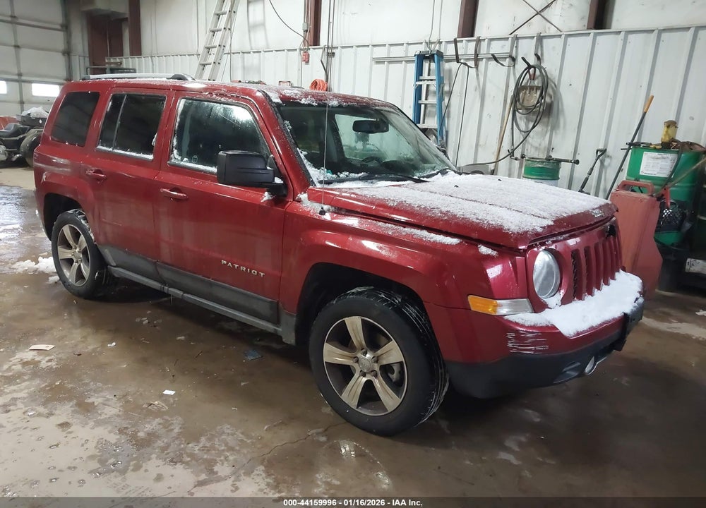 2016 JEEP PATRIOT HIGH ALTITUDE EDITION VIN: 1C4NJRFB4GD745756