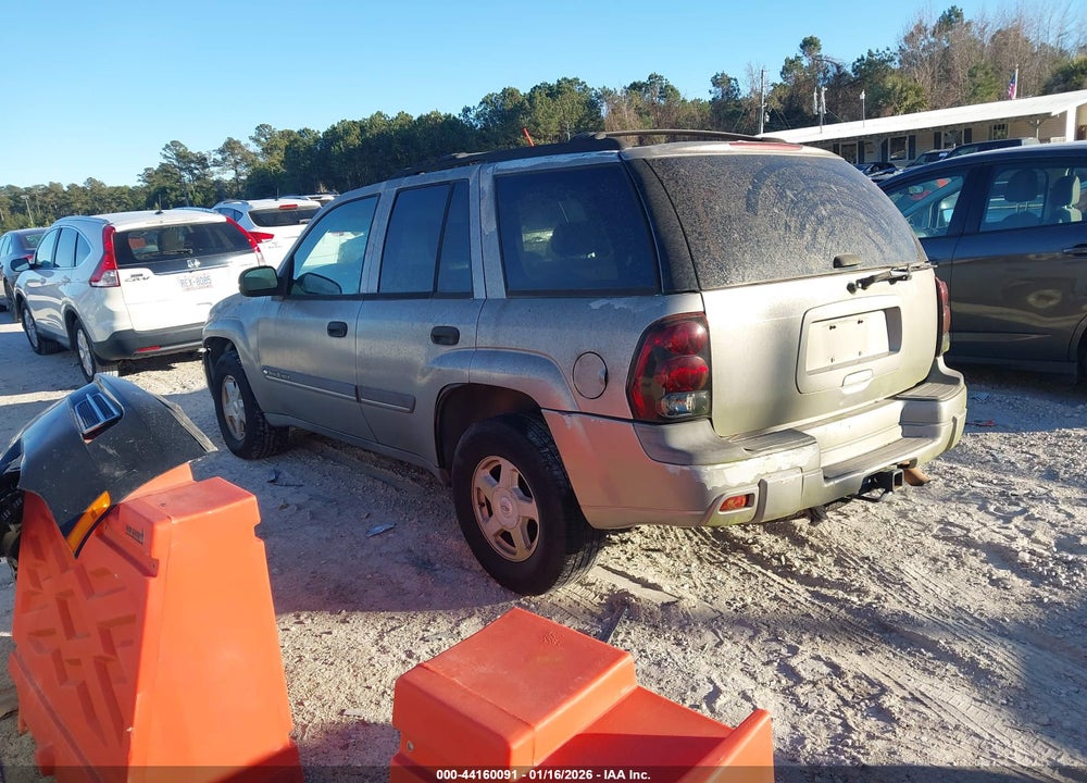 2002 CHEVROLET TRAILBLAZER LS VIN: 1GNDS13S322389178