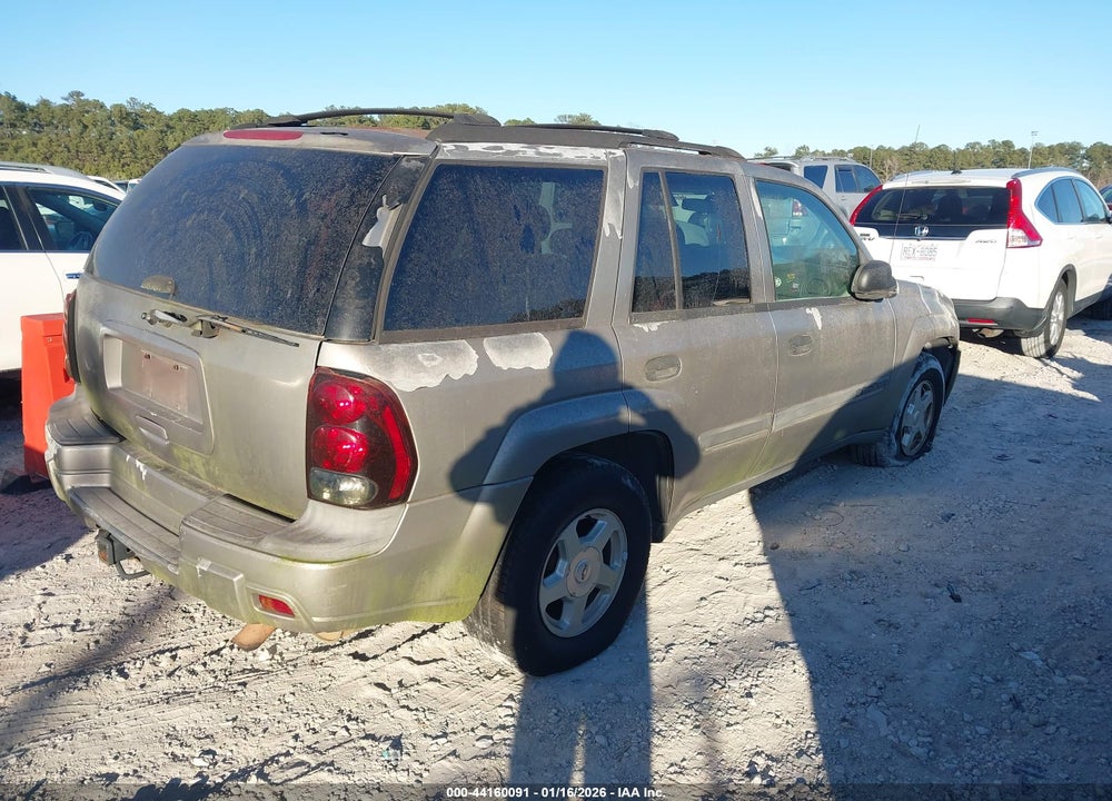 2002 CHEVROLET TRAILBLAZER LS VIN: 1GNDS13S322389178