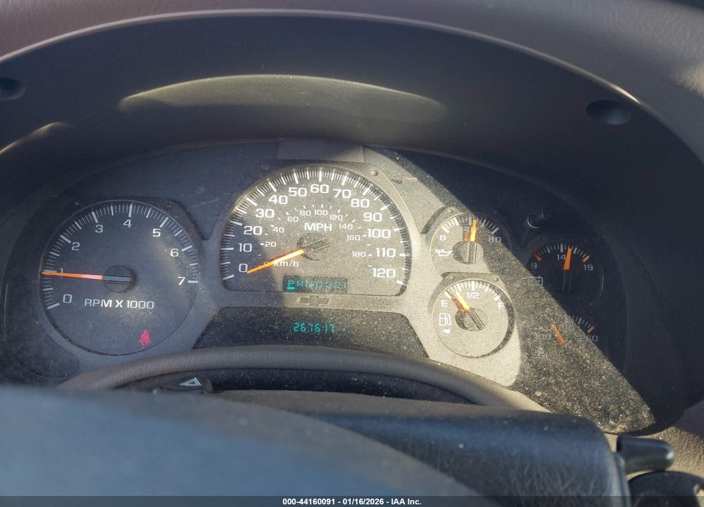 2002 CHEVROLET TRAILBLAZER LS VIN: 1GNDS13S322389178