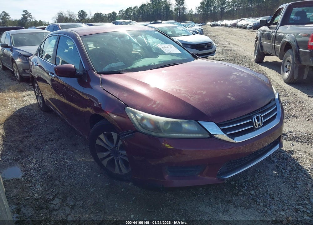 2013 HONDA ACCORD LX VIN: 1HGCR2F30DA214875