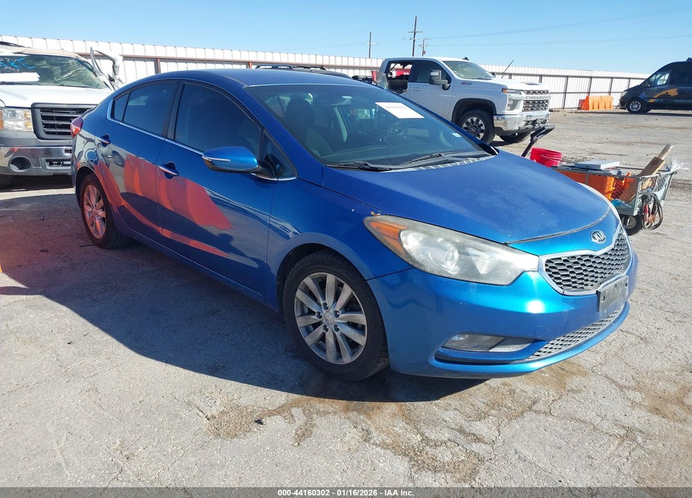 2015 KIA FORTE EX VIN: KNAFX4A85F5358009