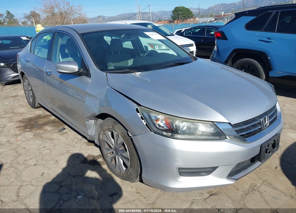 2013 HONDA ACCORD LX VIN: 1HGCR2F36DA050273