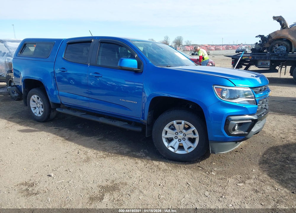2021 CHEVROLET COLORADO 2WD  SHORT BOX LT VIN: 1GCGSCEN4M1158405