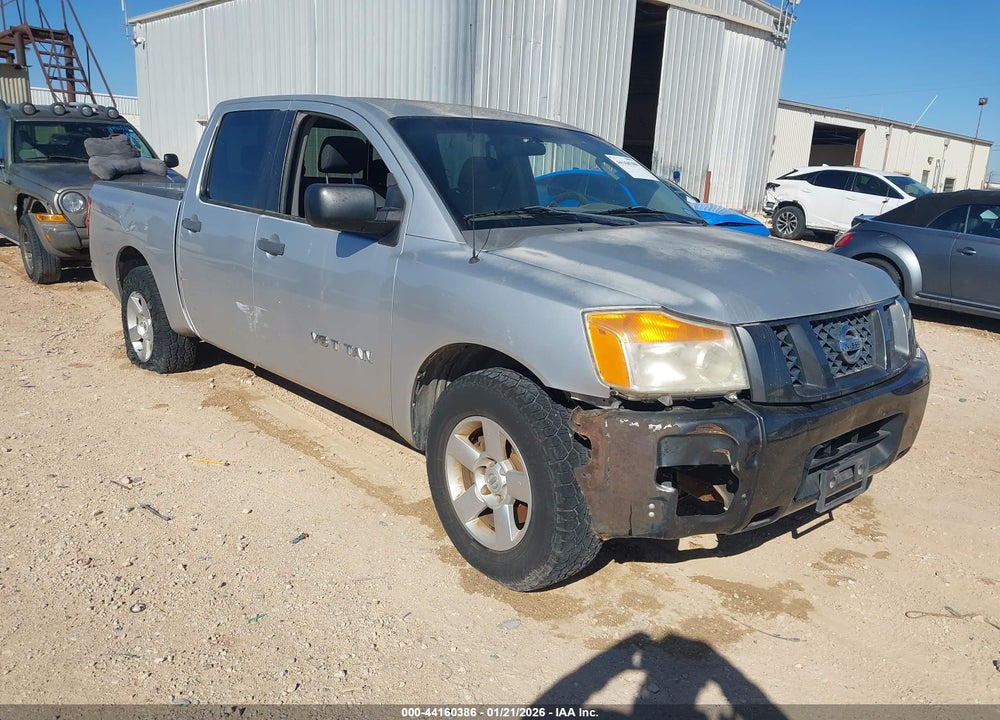 2008 NISSAN TITAN XE VIN: 1N6BA07D18N314802