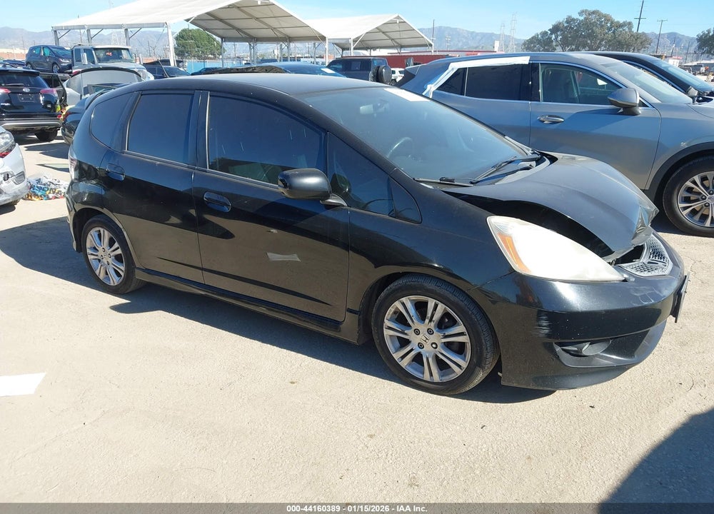 2009 HONDA FIT SPORT VIN: JHMGE88499S057450