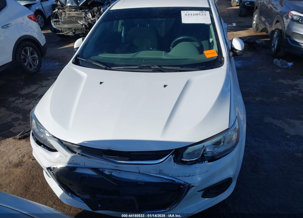 2019 CHEVROLET SONIC LT AUTO VIN: 1G1JD5SB5K4131367