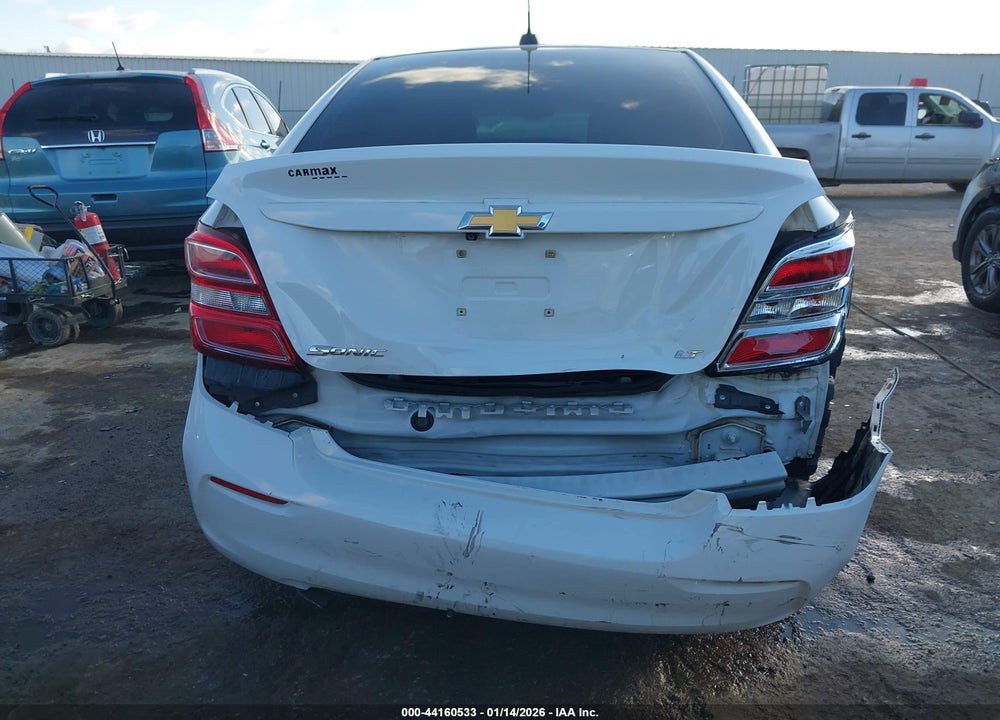 2019 CHEVROLET SONIC LT AUTO VIN: 1G1JD5SB5K4131367
