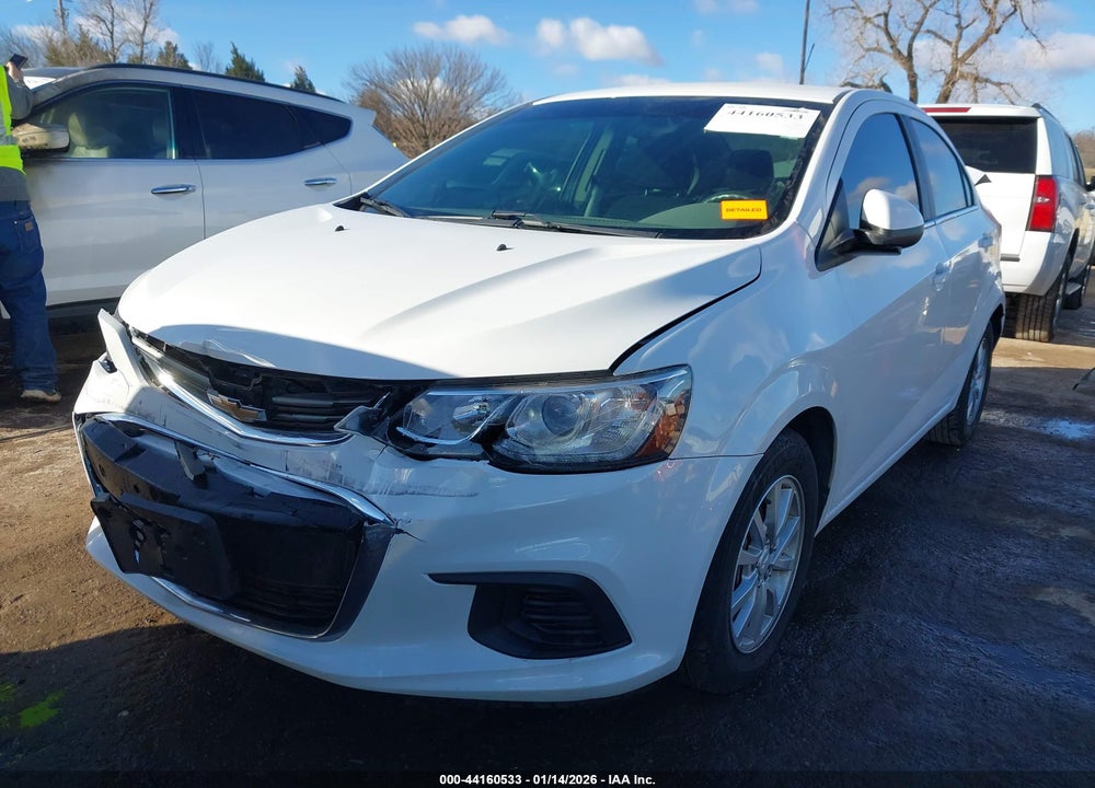 2019 CHEVROLET SONIC LT AUTO VIN: 1G1JD5SB5K4131367