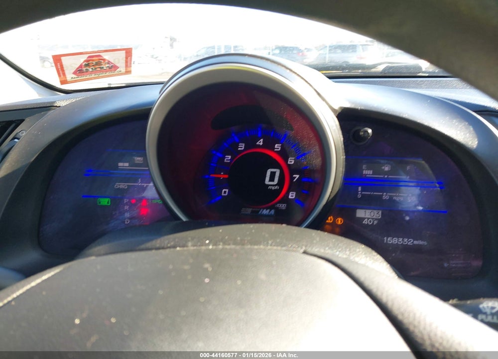 2012 HONDA CR-Z VIN: JHMZF1D4XCS005318