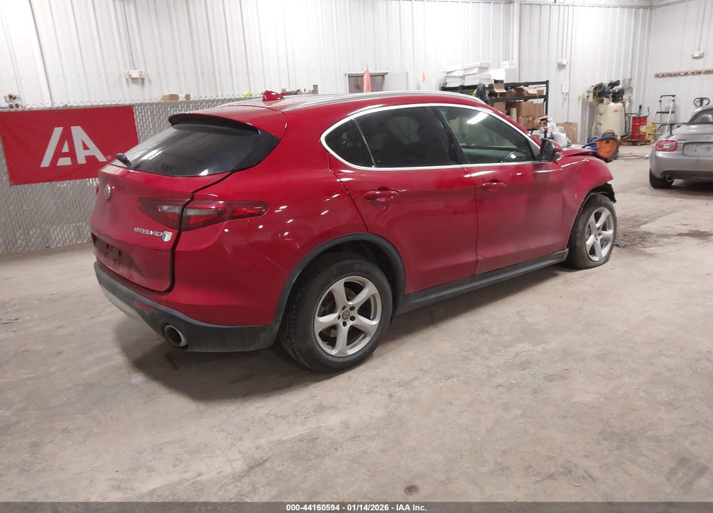 2018 ALFA ROMEO STELVIO AWD VIN: ZASFAKAN9J7B80026