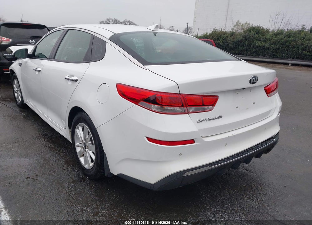 2019 KIA OPTIMA LX VIN: 5XXGT4L36KG276753
