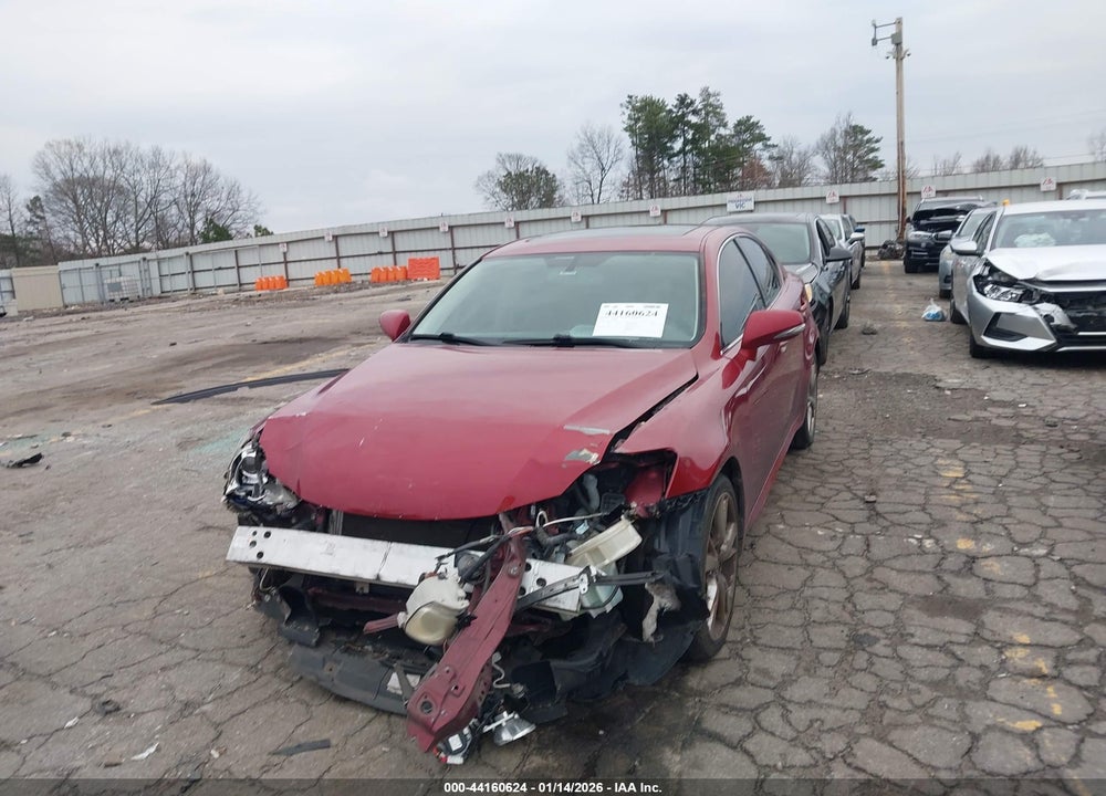 2010 LEXUS IS 250 VIN: JTHBF5C28A5128832