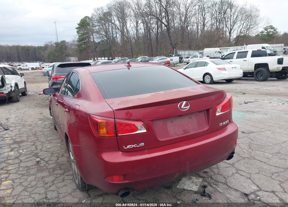 2010 LEXUS IS 250 VIN: JTHBF5C28A5128832