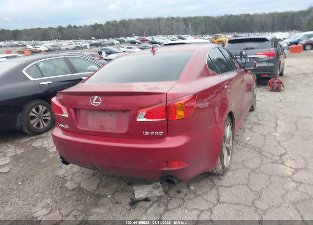 2010 LEXUS IS 250 VIN: JTHBF5C28A5128832