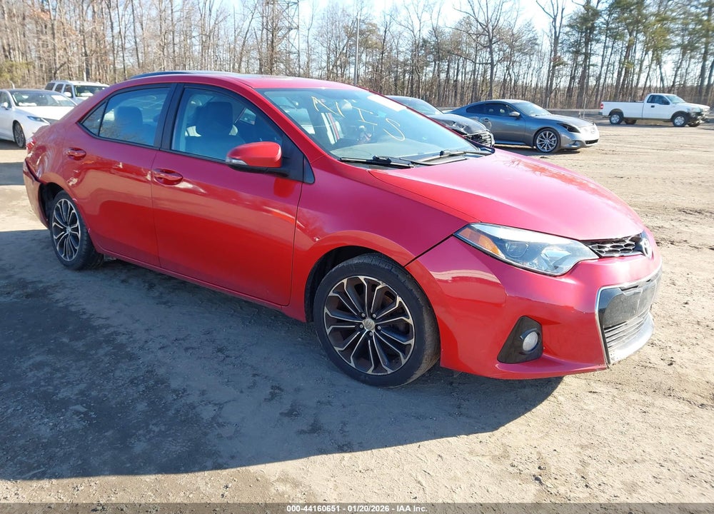 2015 TOYOTA COROLLA S PLUS VIN: 2T1BURHE0FC246191