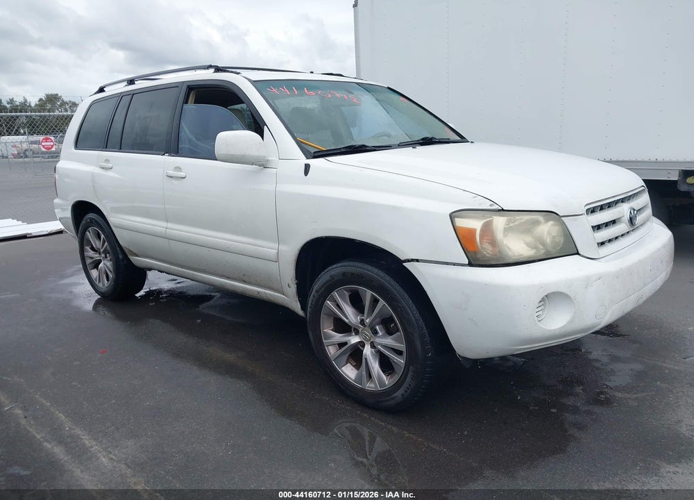 2005 TOYOTA HIGHLANDER VIN: JTEGD21A450110980